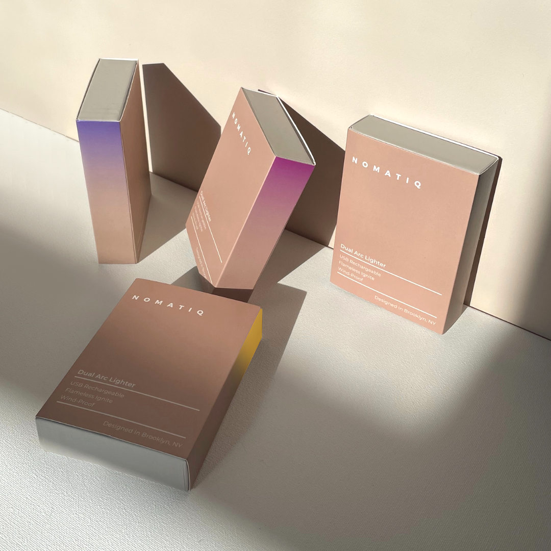 Golden Dual Arc Lighter-4